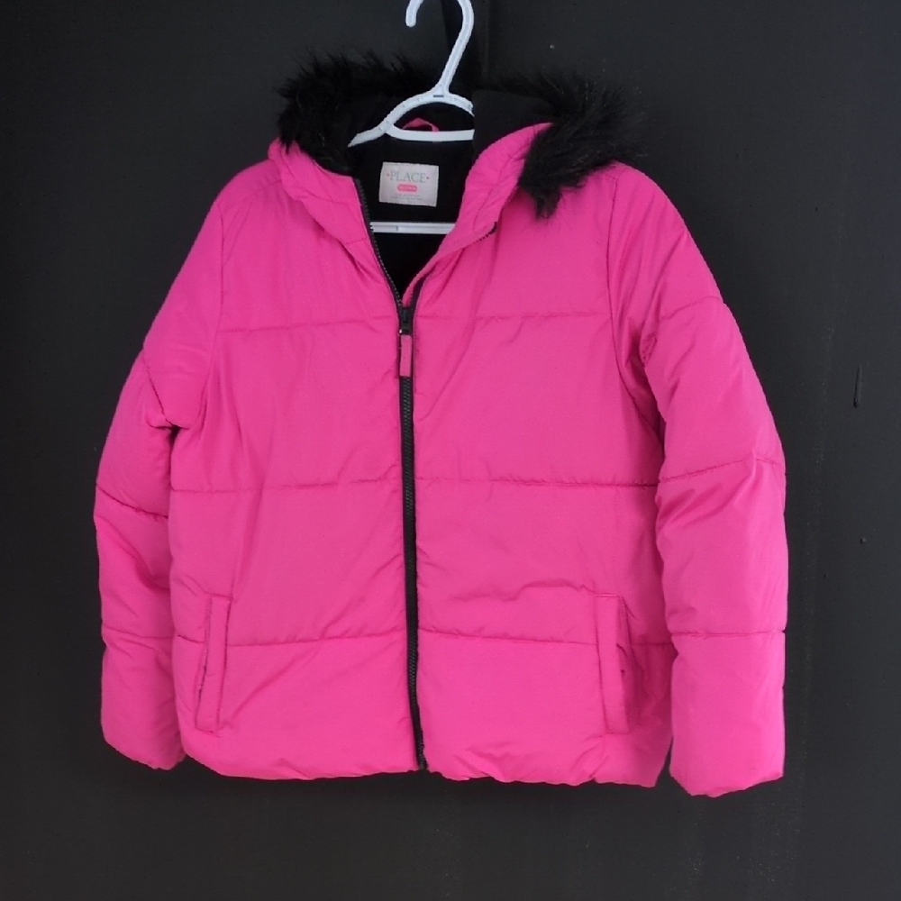 $12 Place Pink Girls Puffer Coat